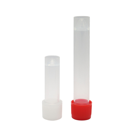 Medical Red Screw Cap Sampling Collection Tube